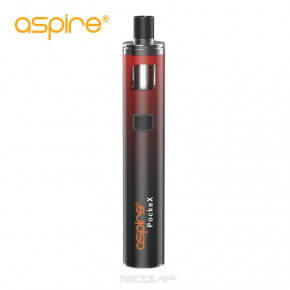 Kit PockeX Anniversary Edition Aspire - Noir & Rouge