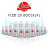 Pack 20 Booster Nicotine Frais Aimé 50/50