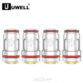 Pack 4 résistances Crown 5 Uwell - 0.23 Ohm