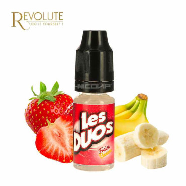 Arôme Duo Fraise Banane Revolute 10ml