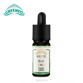 Relax Huile CBD Greeneo 10ml - 10%