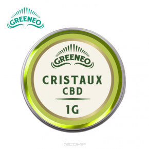 Cristaux CBD Greeneo - 1g