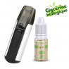 Kit CBD Minifit Justfog + Sour Amnesia Hype Green CBD 10ml - Silver