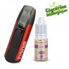 Kit CBD Minifit Justfog + Banana Bread Hype Green CBD 10ml - Rouge