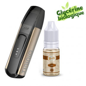 Kit CBD Minifit Justfog + Kush Hype Green CBD 10ml - Bronze