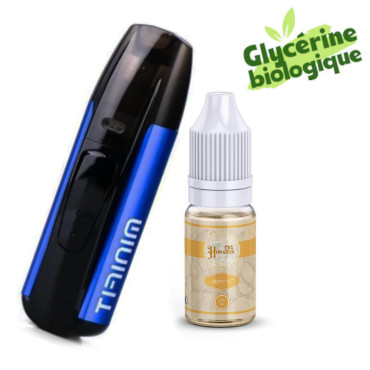 Kit CBD Minifit Justfog + Lemon OG Hype Green CBD 10ml - Bleu