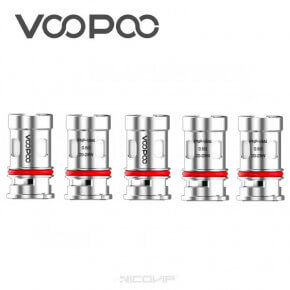 5 Résistances PnP Voopoo - PnP~VM4 0,6 ohm