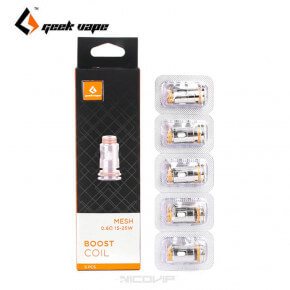 Pack 5 résistances B Aegis Boost GeekVape - 0.6 Ohm