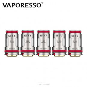 5 Résistances GTi Mesh Vaporesso - 0.2 Ohm