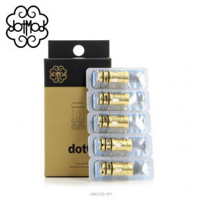 Pack 5 résistances Dotcoil Dotmod - 0.3 Ohm