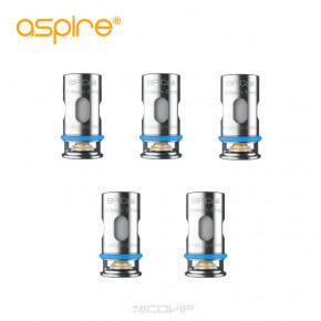 Pack 5 résistances BP Coil Aspire - BP Pro 0,15 ohm