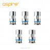 Pack 5 résistances BP Coil Aspire - BP Pro 0,15 ohm