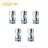 Pack 5 résistances BP Coil Aspire - BP 0,15 ohm