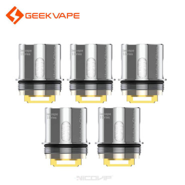 Pack 5 résistances Obelisk C S Series GeekVape - 0.15 Ohm