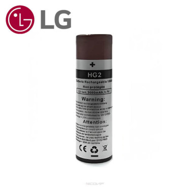 Accu 18650 LG HG2 3000mAh 20A