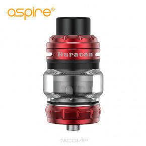 Clearomiseur Tank Huracan 6ml Aspire - Rouge