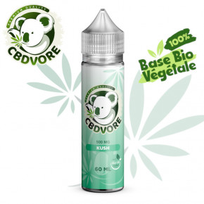 E liquide CBD Kush CBDVORE 50ml - 500 mg