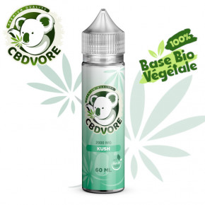 E liquide CBD Kush CBDVORE 50ml - 2000 mg