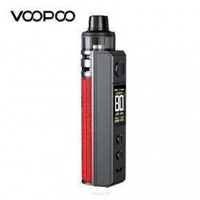 Kit Drag H80S PnP II 80W Voopoo - Rouge