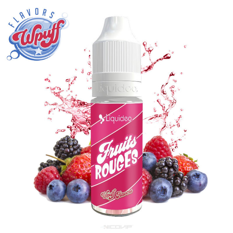 Fruits Rouges Wpuff Flavors Liquideo 10ml