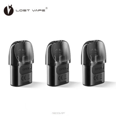 Pack 3 Cartouches Pod Ursa 2,5ml Lost Vape