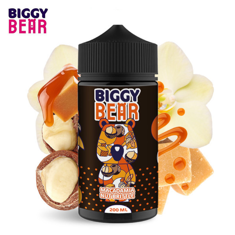 Macadamia Nut Brittle Biggy Bear 200ml