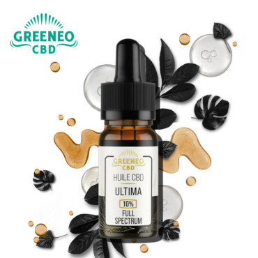 Huile CBD Ultima Greeneo 10ml - 10%