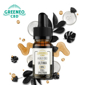 Huile CBD Ultima Greeneo 10ml - 20%