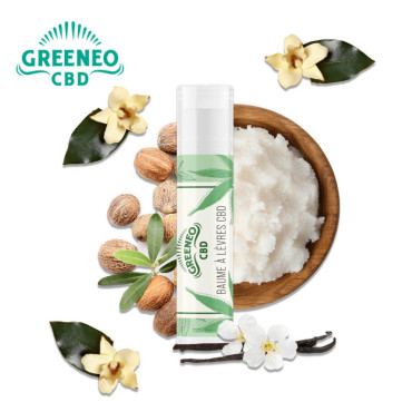 Baume à Lèvres CBD Greeneo 5ml