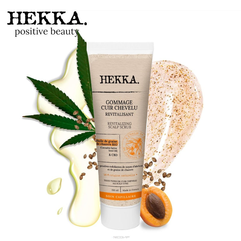 Gommage Cuir Chevelu Revitalisant Hekka 150ml