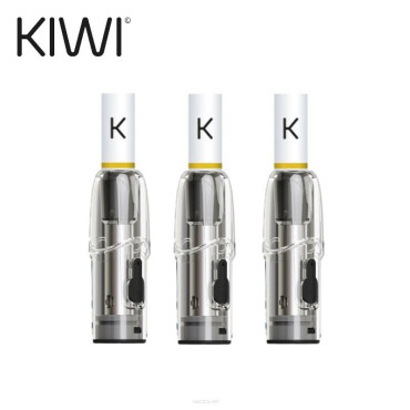 Pack 3 Cartouches Kiwi 1,8ml Kiwi Vapor - Blanc