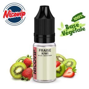 E-liquide Fraise Kiwi Nicovip 10ml