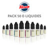 Pack 50 E-liquides NicoVIP