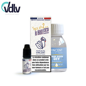 Pack DIY Le Booster Français VDLV 50/50 125ml - 2 mg