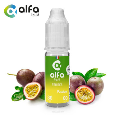 E-liquide Alfaliquid Passion 10ml - Sans nicotine