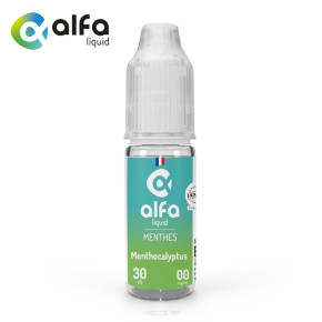 E-liquide Menthocalyptus Alfaliquid 10ml - 3 mg