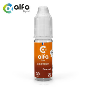 E-liquide Caramel Alfaliquid 10ml - 3 mg