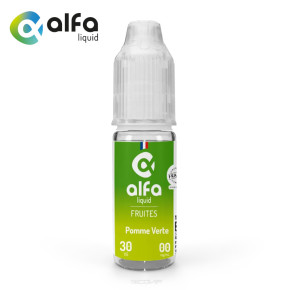 E-liquide Pomme Verte Alfaliquid 10ml - 12 mg