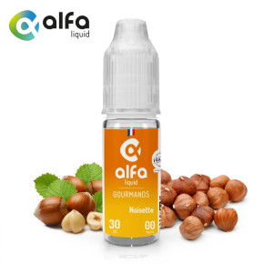 E-liquide Noisette Alfaliquid 10ml - Sans nicotine