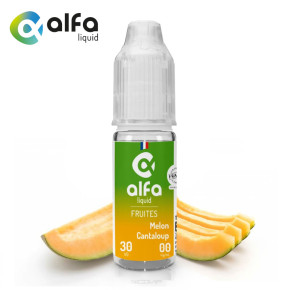 E-liquide Melon Alfaliquid 10ml - Sans nicotine