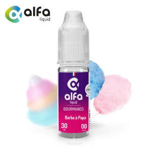 E-liquide Barbe à Papa Alfaliquid 10ml - Sans nicotine