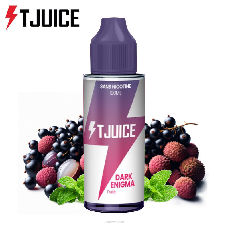 E liquide Dark Enigma T-Juice 50ml