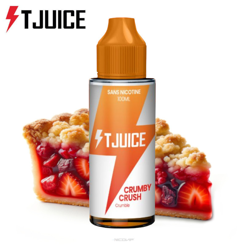 E liquide Crumby Crush T-Juice 100ml