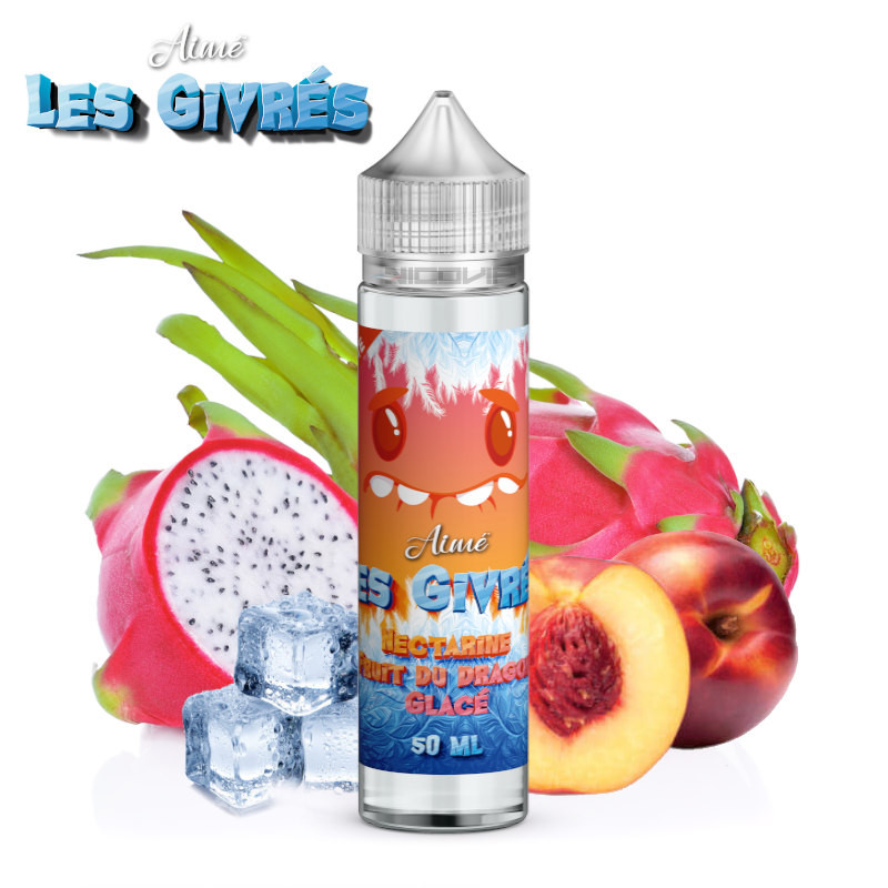 Nectarine Fruit du Dragon Glacé Les Givrés Aimé 50ml