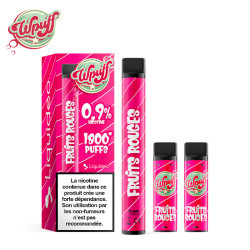 Kit Puff Wpuff 1800 1 Batterie + 3 Pods Fruits Rouges Liquideo