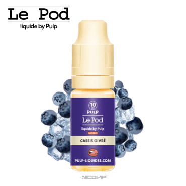 Cassis Givré Le Pod Liquide Pulp 10ml - Sans nicotine