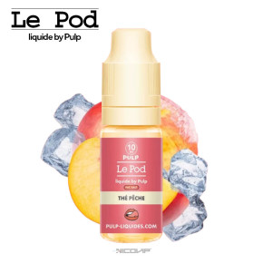 Thé Pêche Le Pod Liquide Pulp 10ml - Sans nicotine