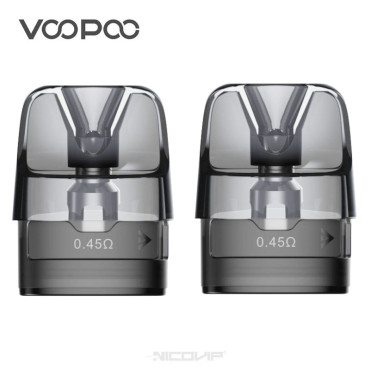 Pack 2 Cartouches Pod Argus E40 4.5ml Voopoo - 0.45 Ohm