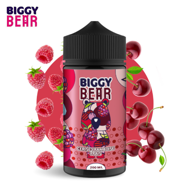 Cerise framboise Frais Biggy Bear 200ml