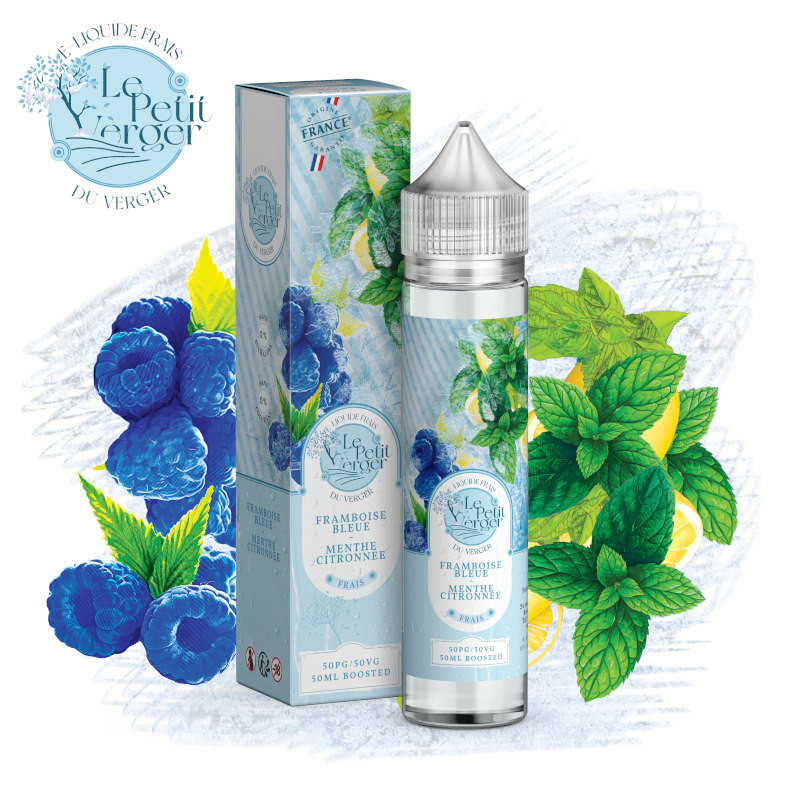 Framboise Bleue Menthe Citronnée Le Petit Verger Frais 50ml